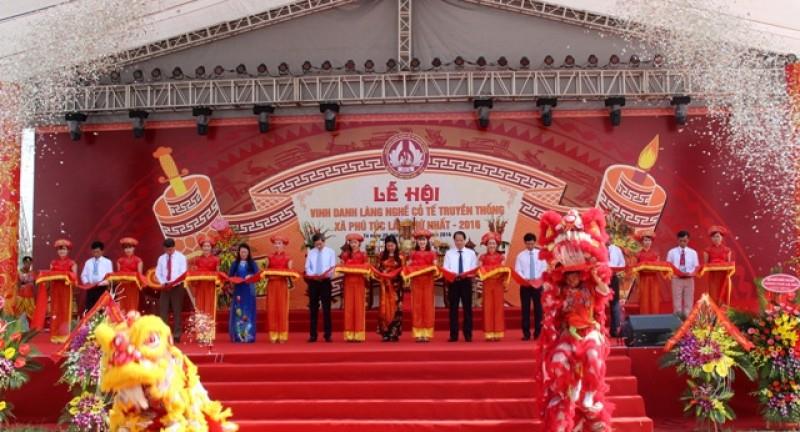 Tổ chức Lễ hội vinh danh Làng nghề Cỏ Tế xã Phú Túc - Phú Xuyên